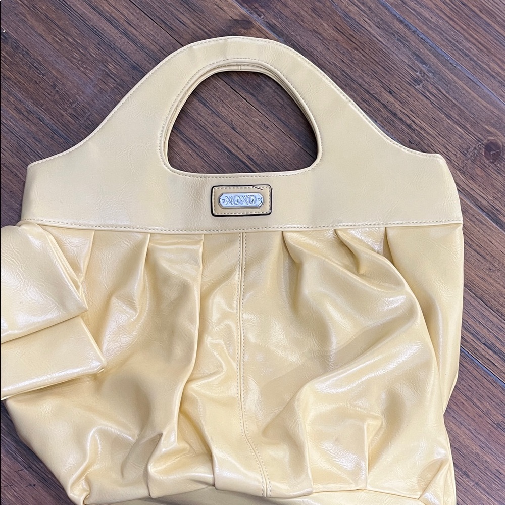 XOXO Yellow Tote Bag